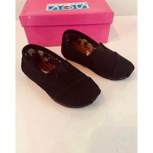 Brand New black flax girls flats